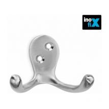 Appendiabiti Inofix edm 66560 classico doppio ottone satinato (blister)