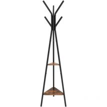 Appendiabiti con 2 ripiani - H179 cm