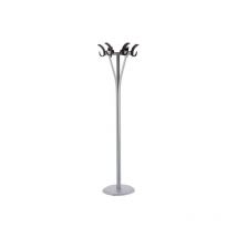 Cetof - Appendiabiti da terra Riccio a stelo con accessori in plastica Grigio accessori blu