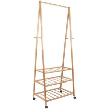 Appendiabiti in bambù nativo