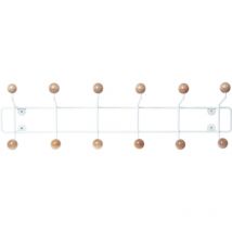 Appendiabiti in legno Saturnus 12 ganci