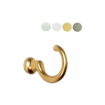Appendiabiti Zama Anticato 44 x 32 mm – Elegante appendiabito a gancio in diverse finiture – GAMET