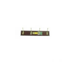 Cilli - appendiabito attaccapanni da muro parete in legno 3 4 6 ganci 23873V 4 ganci (23874)