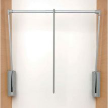 Appendiabito saliscendi Grigio per Armadio Originale cm 77-120 - Servetto