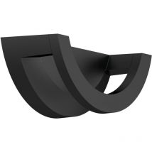 applique - aric curva - 10w - 3000k - 50d - noir - aric 51523