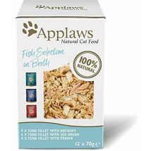 Applaws Cat Pouch MPk Fish (12Pk) 70g - 27504