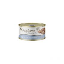 Chat dose thon filets & fromage, lot de 24 (24 X 70 G) - Applaws