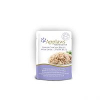 Gélatine de poulet avec foie de poulet pour chats 70G 178-251 - Applaws