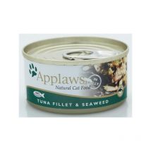 Applaw's tuna fillet & sea algae, pack of 24 (24 x 156G) Applaws 172-009