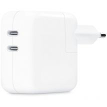 Apple - Caricatore 35W DoppiaUSB-C iPhone iPad Watch MW2K3ZM/A