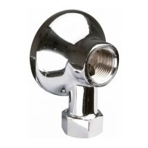 Applique laiton chromé - f 3/4' - Tube diamètre 18 mm - grk