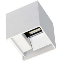 Proiettore Led da esterno quadrato lek 6.8W 3000k Bianco Beneito Faure 3983