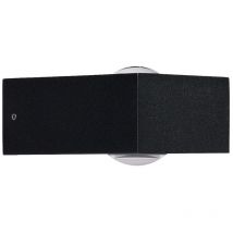 Europole - applique à led zera - 3w - 3000k - haut et bas - noir 37900