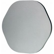 Inspired Mantra Fusion - Bora Bora - Applique murale 19,2cm hexagonale 12W led 3000K, 1080lm, peinture argentée