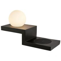 Inspired Lighting - Applique murale intérieure Led Zanzibar Globe noire - Mantra