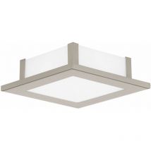 Eglo - Plafonnier led de haute qualité éclairage verre satiné blanc lampe IP20 86237