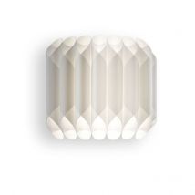 Linea Zero - Applique blanche moderne Cm. 32x16x30h