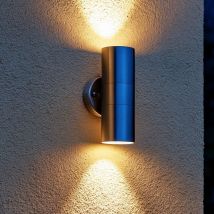 Arum Lighting - yucatan inox Aplique de exterior doble haz GU10 IP54