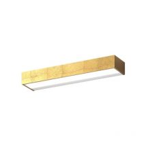 Top-light - Applique classique top light bios 1213 45 led switch 1980lm module d'éclairage en aluminium intégré, finition métal feuille d'or