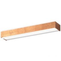 Top-light - Applique classique top light bios 1213 55 dm led switch 2640lm diffuseur aluminium module d'éclairage intégré, finition métal feuille de