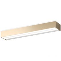 Top-light - Applique classique top light bios 1213 55 dm led switch 2640lm diffuseur aluminium module d'éclairage intégré, finition métal oro