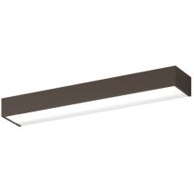 Top-light - Applique classique top light bios 1213 55 led switch 2640lm module d'éclairage en aluminium intégré, finition métal marron