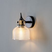 Applique cloche verre texturée - Vela