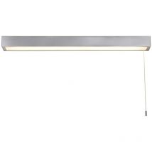 Applique Contemporanea Venti Alluminio Cromo Bianco Led 18,77W 3000K