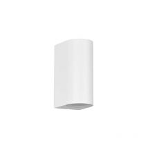 Webmarketpoint - applique cylindre double émission GU10 roya blanc IP44 trio lighting 204260231