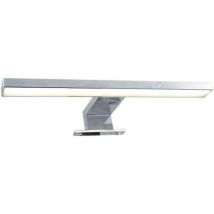 Lampe de salle de bain led cm. 30 éclairs chromés