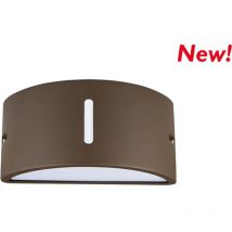 Applique da parete Donatello Corten IP54 1 x E27 Novaline