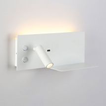 Barcelona Led - Applique da parete per lettura con porta usb 'Kerta' (sinistra) -