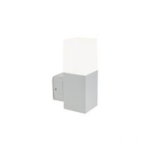 Applique da muro 7W led 4000K grigio, opalino, luce naturale Sovil
