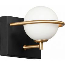 Applique da parete APP1220-1W black gold G9