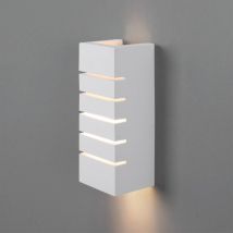 Barcelona Led - Applique da parete in gesso 'Line' - 1 x E14
