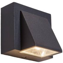 Led 'Marik' in Nero da Alluminio - Lucande