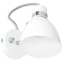 Applique Spring - bianco - metallo - 6291W - Bianco - Steinhauer