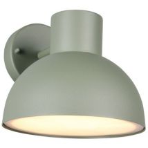 Applique de jardin, Applique outdoor IP44 Elbe Vert en Metal Trio