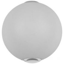 Italux - Carsoli - Applique Murale Extérieure led Moderne Blanc, Blanc Chaud 3000K 140lm, IP44