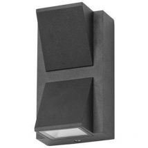 Forlight - Aplique Ip54 Loyd Double Emission Led 4,1W 3000K Negro 155Lm