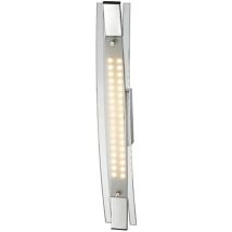Esto - Applique murale led 4,8 watts éclairage chambre acrylique chromé Astrum 780092