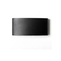 Lussiol - Applique, Design Aluminium Noir Led Intégrée Squeezy