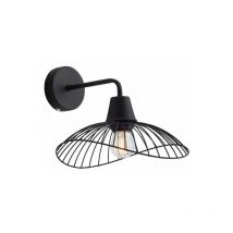 Seynave - Applique, Design Métal Noir Kasteli 1 Lumière(S)