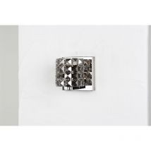 Veta Applique Chrome Cristal - Impex