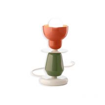 Ferroluce - deco' berimbau C2604, Lampe de table en céramique