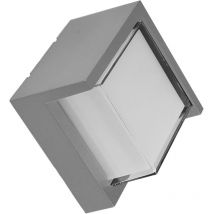 Fabrilamp - Applique d'extérieur led Anoa (12W 3000K 600lm) IP65 16x16x10,2cm coloris gris