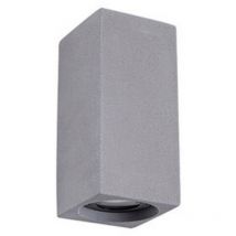 Larissa Lighting - Applique Murale Extérieure led 8W IP65 Béton zambelis - 36 ° - Blanc chaud - 3000K