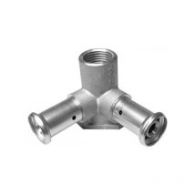 Applique double 52mm laiton multicouche à sertir th ou be Femelle 1/2 - Ø20x2.0