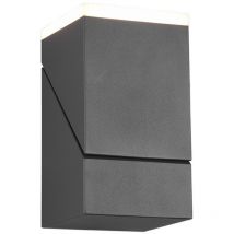 Webmarketpoint - Applique murale Led extérieure inclinable simple ou double - Trio - Avon