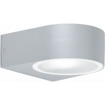 Applique d'extérieur gris éclairage de façade de jardin alu Down spot luminaire Wofi 4061.01.50.7000
